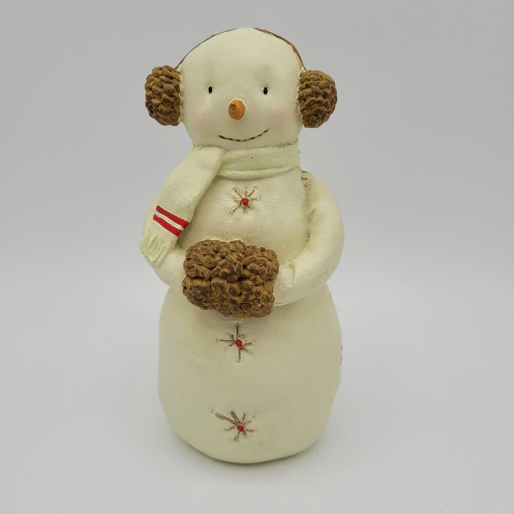 Hallmark Burrton Coldwell Windfield Quilted Snowwoman with Earmuffs & Muff